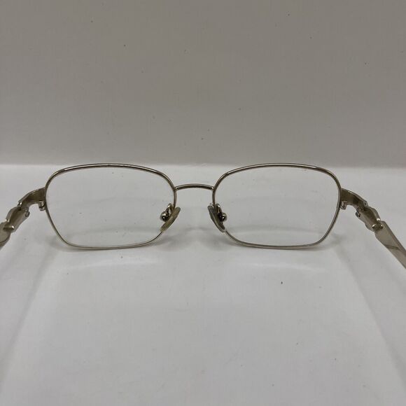Oleg Cassinni Eyeglasses OC0572 603 Gold Designer Frames Only Brown 52-16-135 - Picture 6 of 6